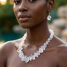 Load image into Gallery viewer, Translucent Clear Bead Rock Candy Necklace Set
