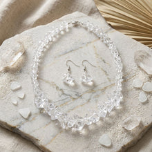 Load image into Gallery viewer, Translucent Clear Bead Rock Candy Necklace Set
