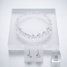 Load image into Gallery viewer, Translucent Clear Bead Rock Candy Necklace Set
