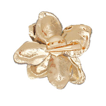 Load image into Gallery viewer, Brooch Handcrafted Brilliant Blue Flower Pin Clip
