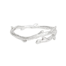 Load image into Gallery viewer, Bangle Rustic Silver Metal Branch Artisan Bracelet
