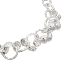 Load image into Gallery viewer, Chain Heavy-Duty Silver Headphone Link Necklace
