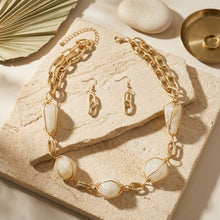 Load image into Gallery viewer, Creamy Ivory Caged Bead Chunky Handmade Necklace
