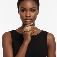 Load image into Gallery viewer, XL Gold Irregular Oval Stretch Statement Ring
