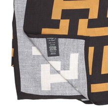 Load image into Gallery viewer, Kimono Black and Camel Geometric Print Women
