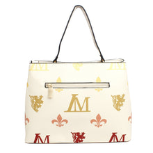 Load image into Gallery viewer, Handbag Beige Luxe Monogram Top Handle Bag Set
