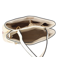 Load image into Gallery viewer, Handbag Beige Luxe Monogram Top Handle Bag Set
