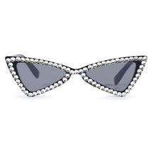 Load image into Gallery viewer, Sunglasses Black Cat Eye Rhinestone Retro Eyewear
