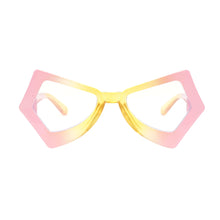 Load image into Gallery viewer, BLB Glasses Pink Duotone Butterfly Geo Frame
