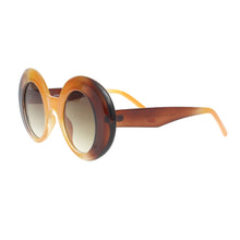 Load image into Gallery viewer, Sunglasses Brown Round Retro Eyewear for Women
