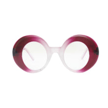 Load image into Gallery viewer, BLB Glasses Fuschia Round Retro Eyewear for Women
