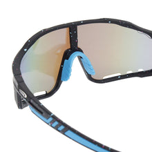 Load image into Gallery viewer, Sunglasses Black Splatter Mirror Sport Eyewear
