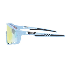 Load image into Gallery viewer, Sunglasses Blue Splatter Mirror Sport Eyewear
