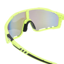 Load image into Gallery viewer, Sunglasses Green Splatter Mirror Sport Eyewear
