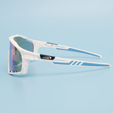 Load image into Gallery viewer, Sunglasses White Splatter Mirror Sport Eyewear
