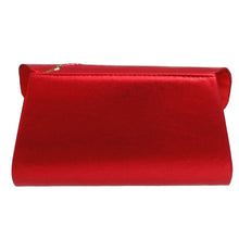 Load image into Gallery viewer, Evening Clutch Red Floral Envelope Bag Women
