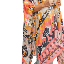 Load image into Gallery viewer, Pink Aztec Tribal Kimono
