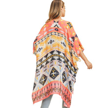 Load image into Gallery viewer, Pink Aztec Tribal Kimono
