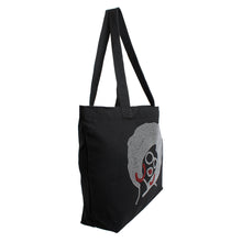 Load image into Gallery viewer, Tote Black Canvas Afro Bling Bag for Women
