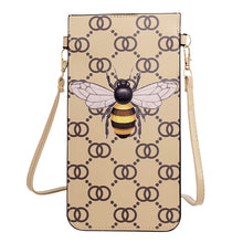 Load image into Gallery viewer, Phone Crossbody Luxe Bee Brown Bag for Women
