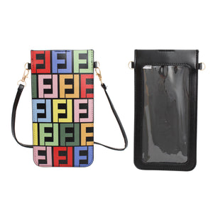 Phone Crossbody Luxe FF Multicolor Bag for Women