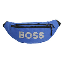 Load image into Gallery viewer, Fanny Pack Blue BOSS Rhinestone Bag for Women
