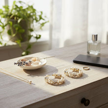 Load image into Gallery viewer, Hoop Cream Pearl Crystal Heart Star Flower Earrings
