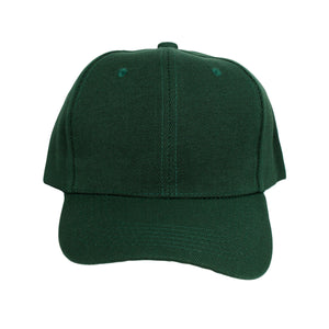 Hat Green Canvas Baseball Cap for Women