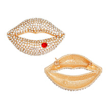 Load image into Gallery viewer, Brooch Bling 3D Lips Pin for Women
