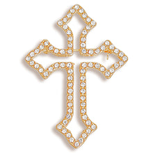 Load image into Gallery viewer, Brooch Bling Latin Cross Pin for Women
