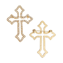 Load image into Gallery viewer, Brooch Bling Latin Cross Pin for Women

