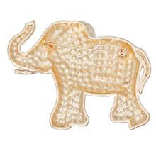 Load image into Gallery viewer, Brooch Pave Gold Elephant Lapel Pin for Women
