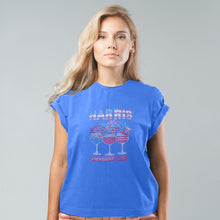 Load image into Gallery viewer, Shirt S Blue HARRIS PRESIDENT Bling for Women
