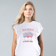 Load image into Gallery viewer, Shirt S White HARRIS PRESIDENT Bling for Women
