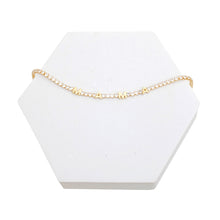 Load image into Gallery viewer, Tennis Bracelet Gold CZ Rhinestone MAMA for Women
