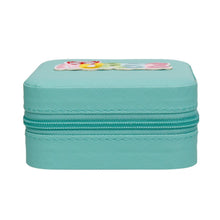 Load image into Gallery viewer, Travel Jewelry Box Turquoise Nurse Patch Square
