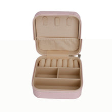 Load image into Gallery viewer, Travel Jewelry Box Pink Nurse Patch Square
