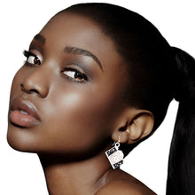 Load image into Gallery viewer, Silver Camera Earrings
