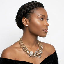 Load image into Gallery viewer, Opulent African Elephant Aurbo Collar Necklace
