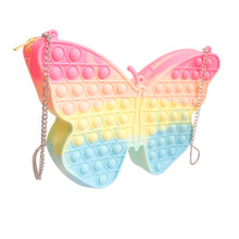 Load image into Gallery viewer, Rainbow Butterfly Bubble Pop Crossbody

