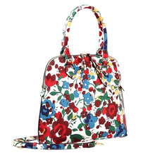 Load image into Gallery viewer, Multi Color Floral Tall Dome Satchel Bag Set
