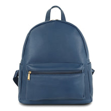 Load image into Gallery viewer, Navy School Daypack Backpack
