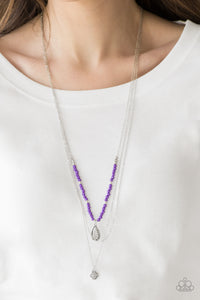 Mild Wild - Purple Necklace - N0650