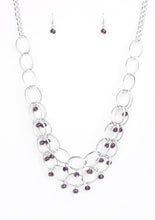 Load image into Gallery viewer, Yacht Tour - Purple Necklace - N0656
