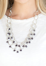 Load image into Gallery viewer, Yacht Tour - Purple Necklace - N0656
