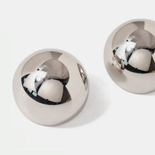 Load image into Gallery viewer, Hemispherical Stainless Steel Clip On Earrings
