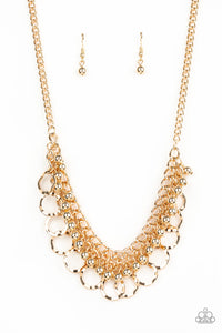 Ring Leader Radiance - Gold Necklace - N0623