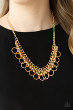 Load image into Gallery viewer, Ring Leader Radiance - Gold Necklace - N0623
