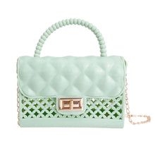 Load image into Gallery viewer, Mint Jelly Top Handle Mini Crossbody
