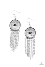 Load image into Gallery viewer, Blissfully Botanical - Black Earrings -E0024
